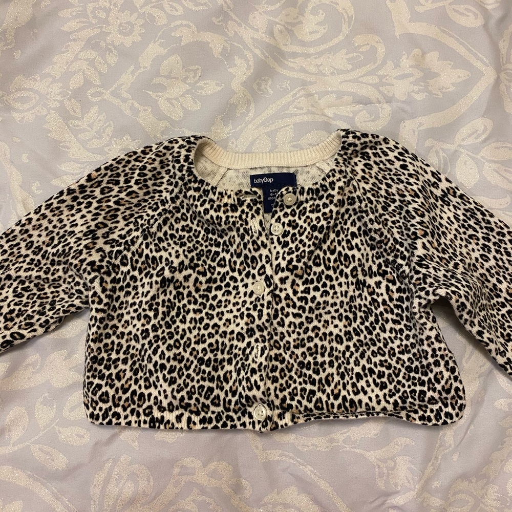 Baby Gap Leopard Cardigan